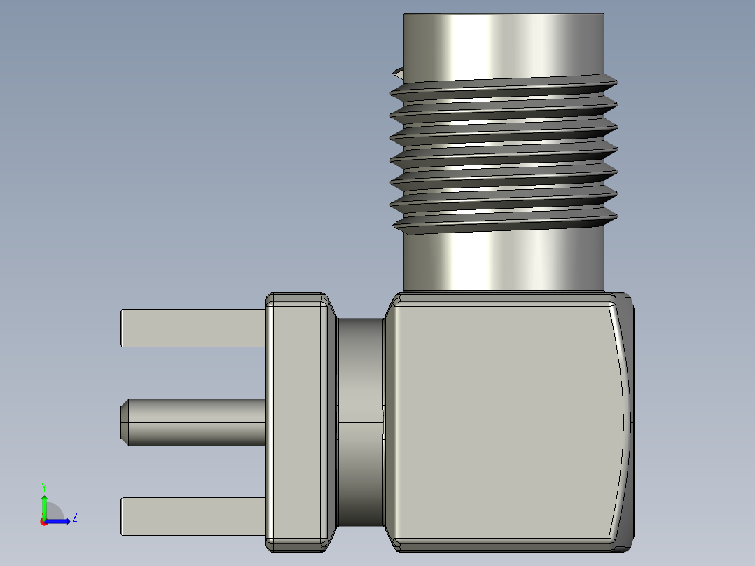 SMA接口62左视图