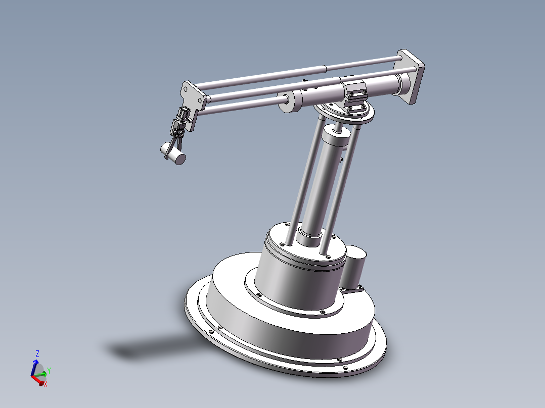 <span style='color: red'>机床</span>自动上下料机械手3d全套图纸+2d工程图