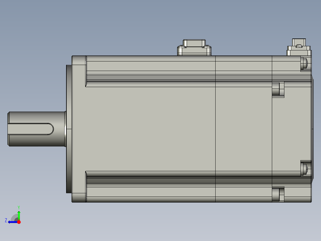电机MS6H-80TH30BZ3-20P7.STEP右视图