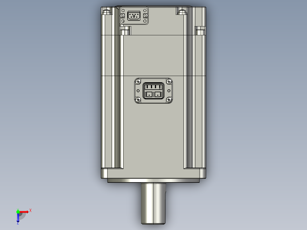 电机MS6H-80TH30BZ3-20P7.STEP俯视图