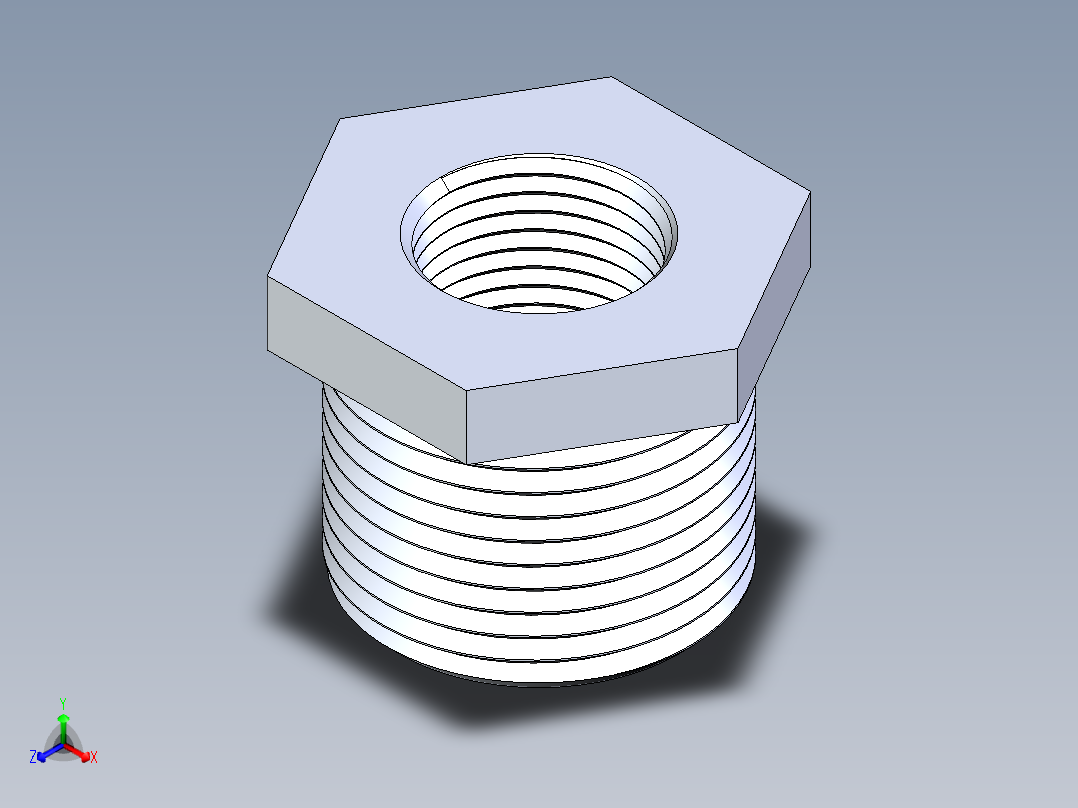 聚氯乙烯配件18-Sch80_ReducerBushing_MPTxFPT_839-099_0.75in x 0.375in