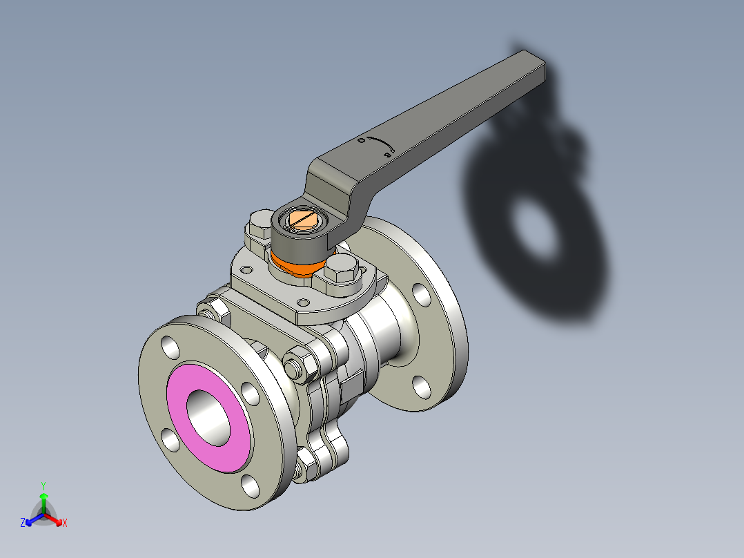 管道手动球阀-水管开关阀-手动阀门User Library-md52c150dn40