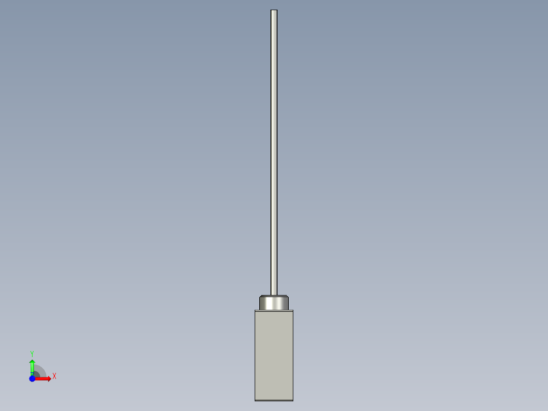 基恩士CZ-41_kc图纸模型前视图