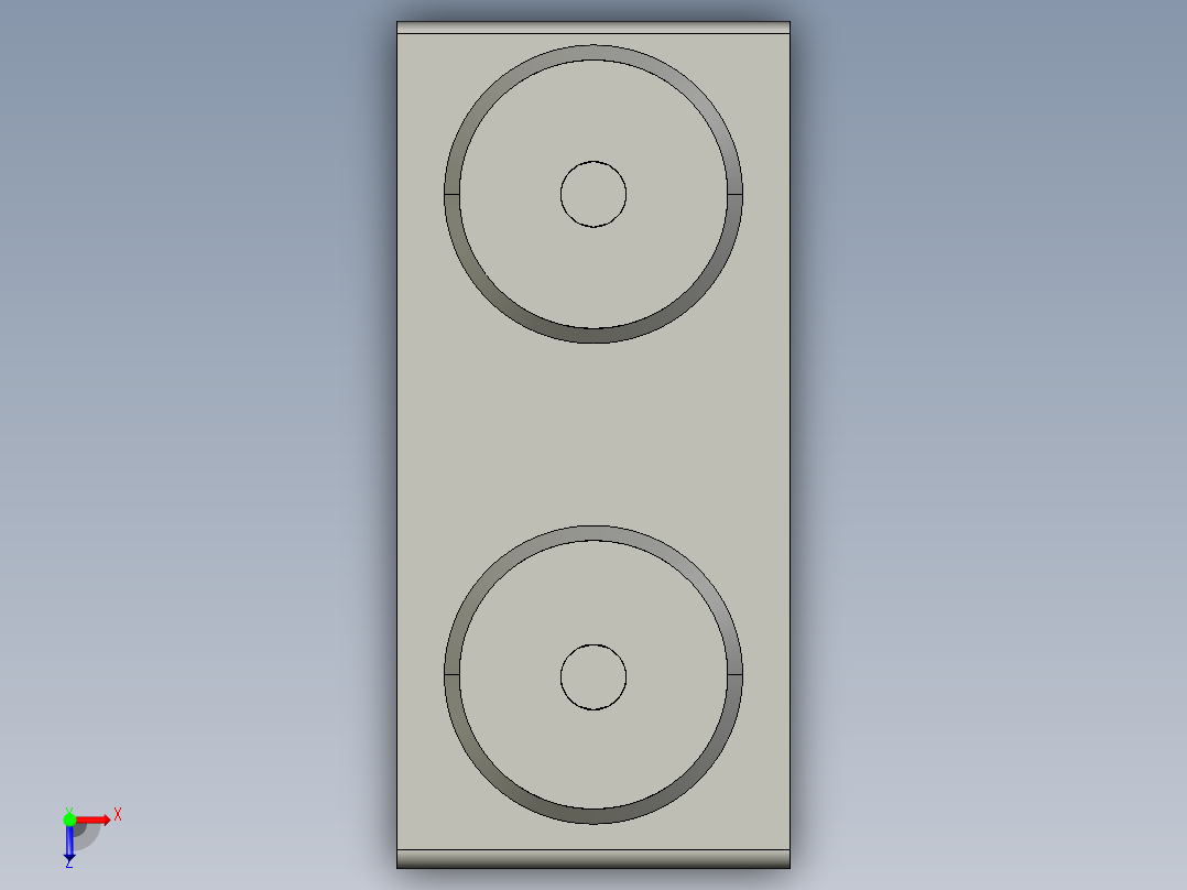 基恩士CZ-41_kc图纸模型俯视图