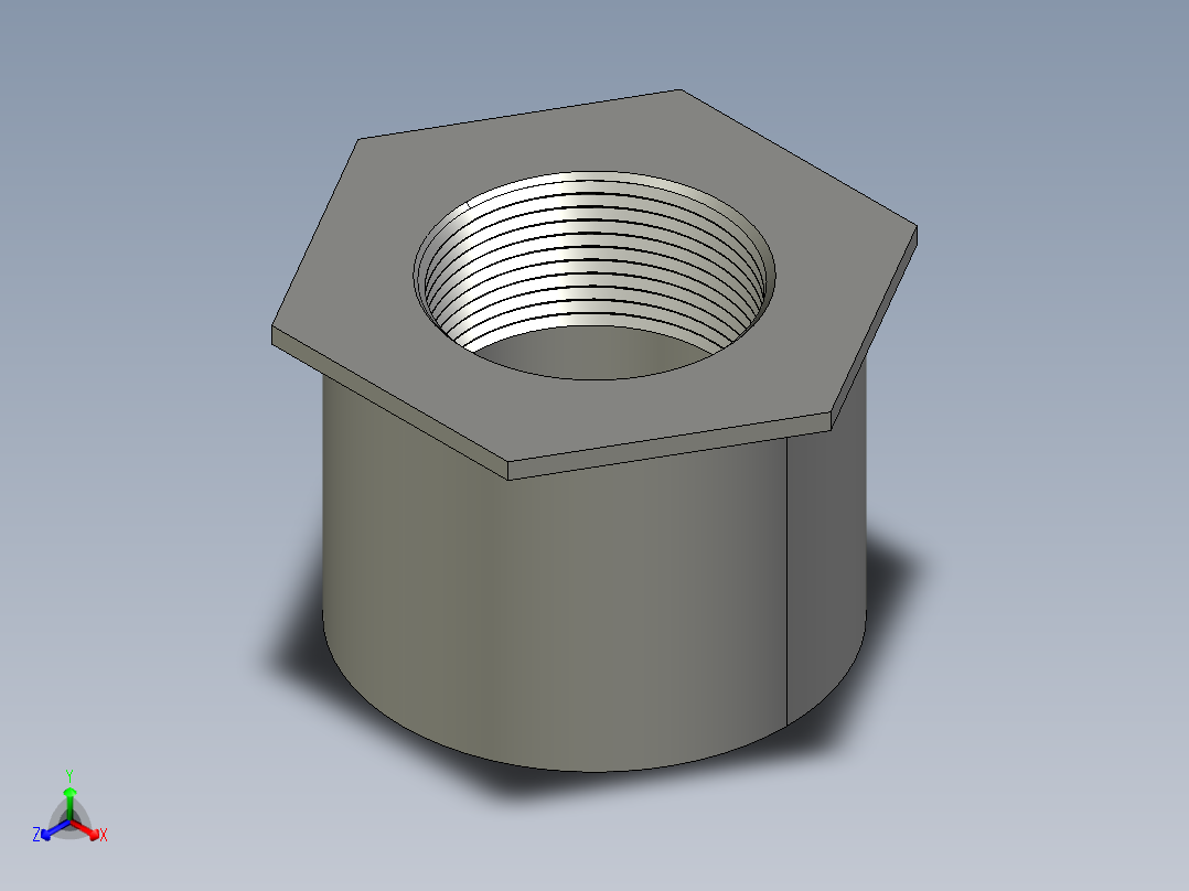 船舶管路系统SeaCor_ReducerBushing_FPTxSPIG_37J138291_2.5in x 1.5in