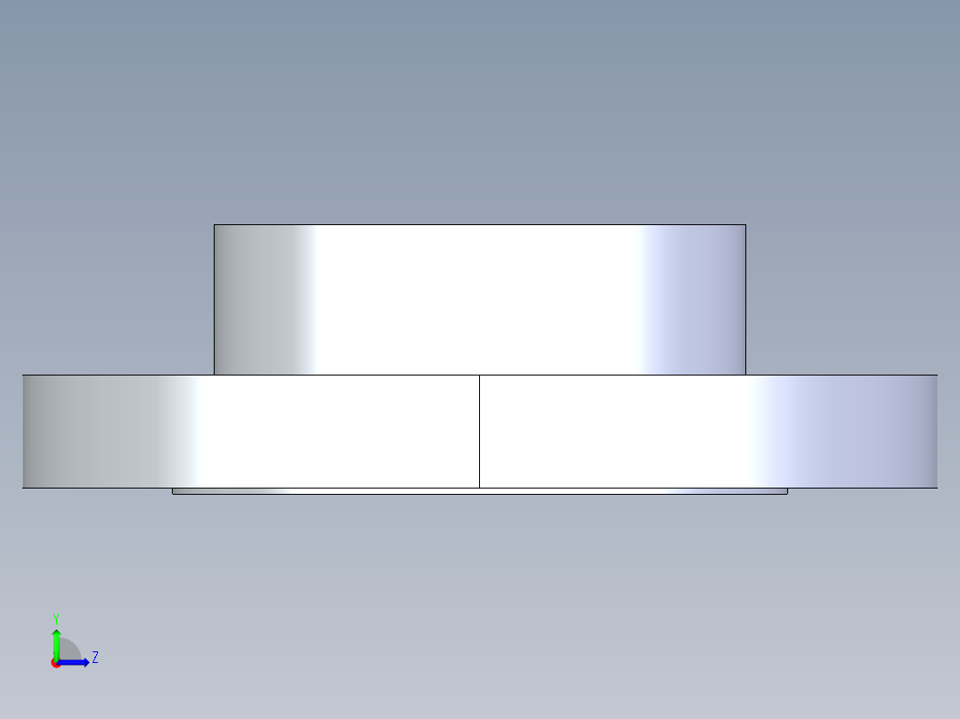 聚氯乙烯配件27-Sch80_Flange Vanstone_FPT_855-040_4in左视图