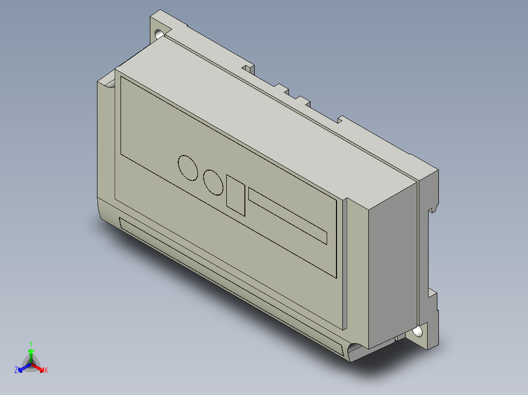 基恩士SJ-H_HC_HV_controller_kc图纸模型