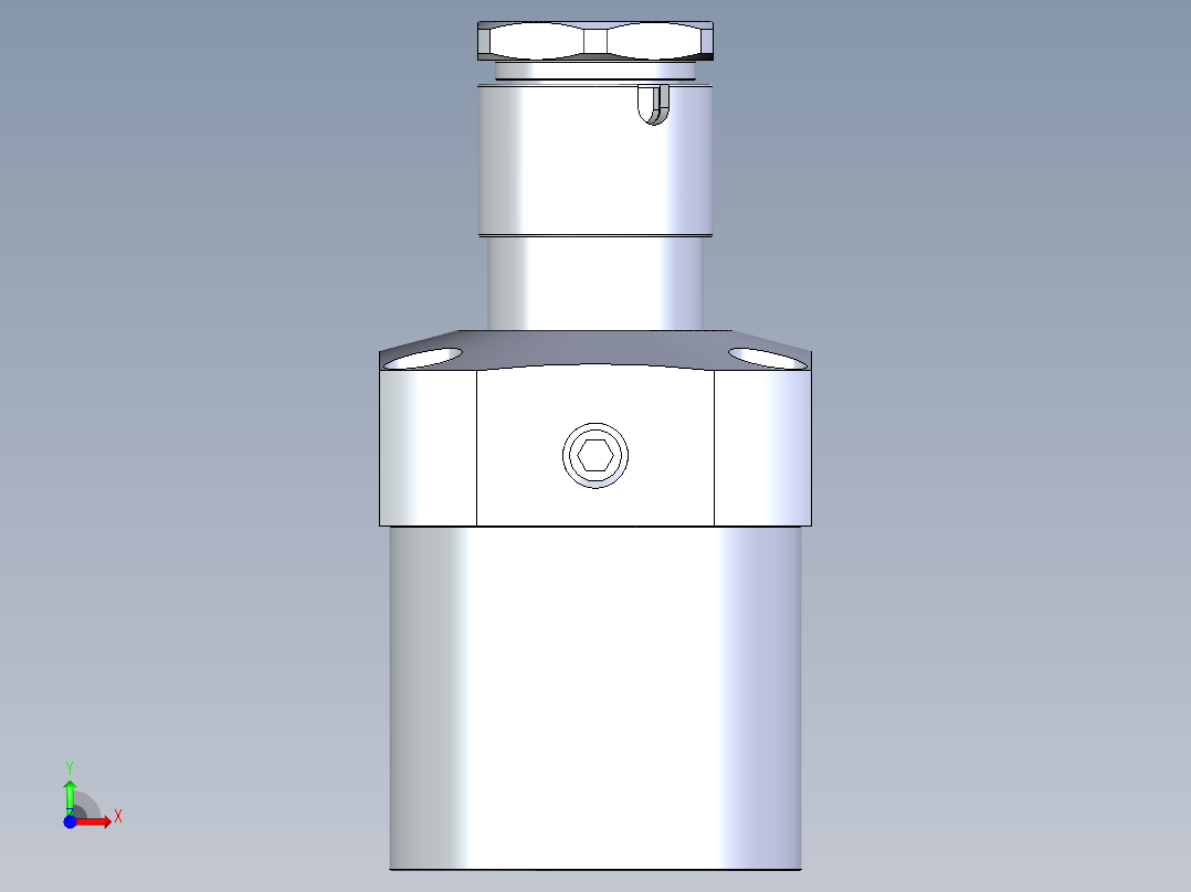 KOSMEKLG1050-GR-Y30多系列多零件图纸模型前视图