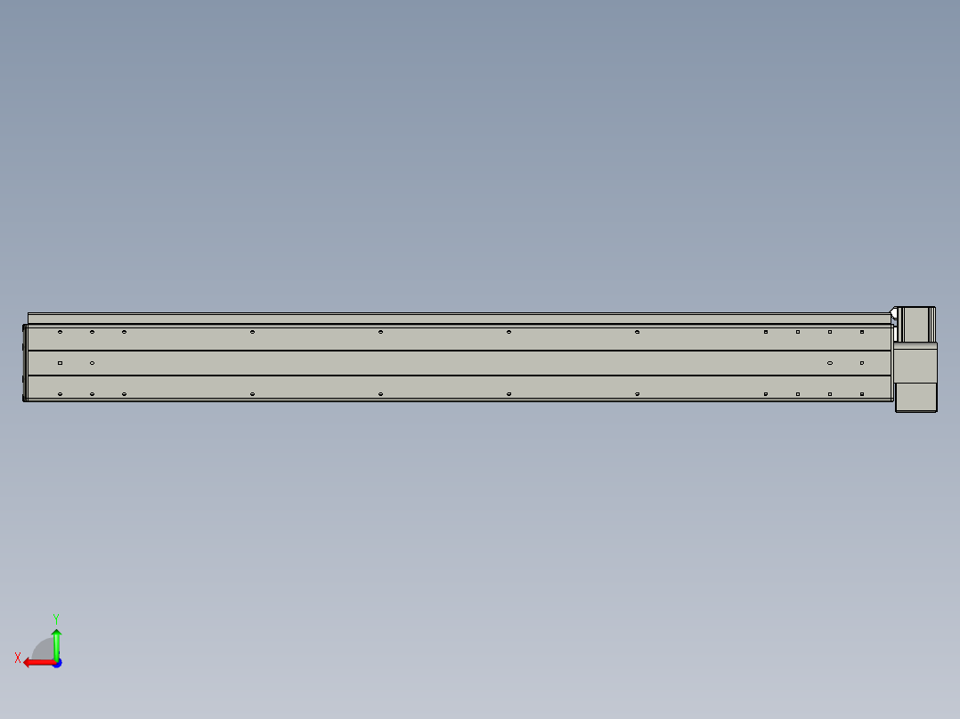 威洛博VBF12-S1100-BLU后视图