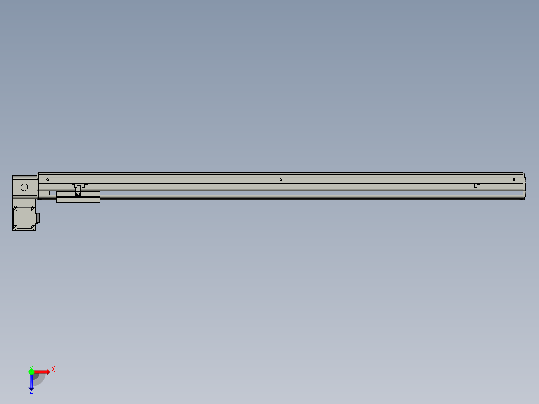 威洛博VBF12-S1100-BLU俯视图