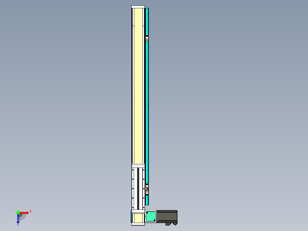 欧规系列-LB6-L130-C-S700-BL-P40-D3俯视图