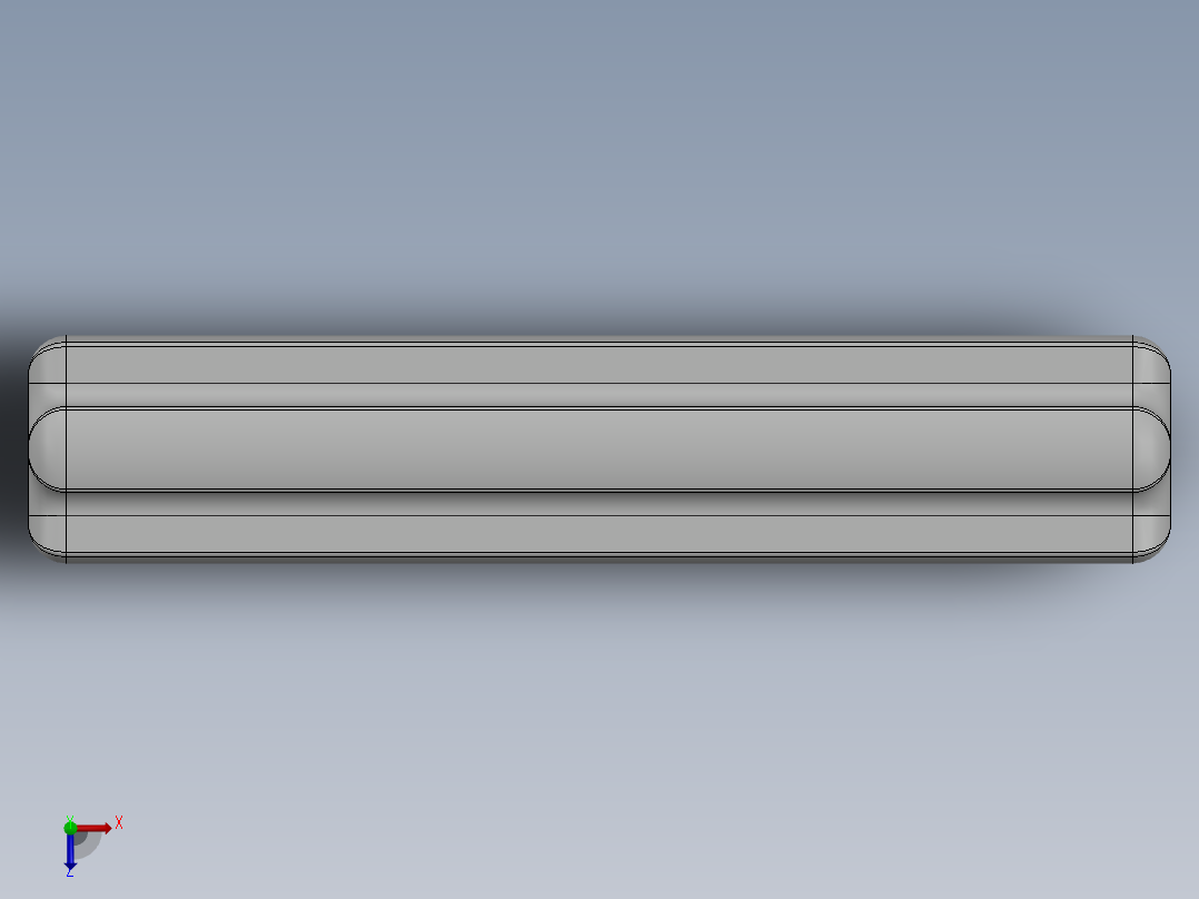 乐高机械组车桥-4519 White Technic Axle 3俯视图