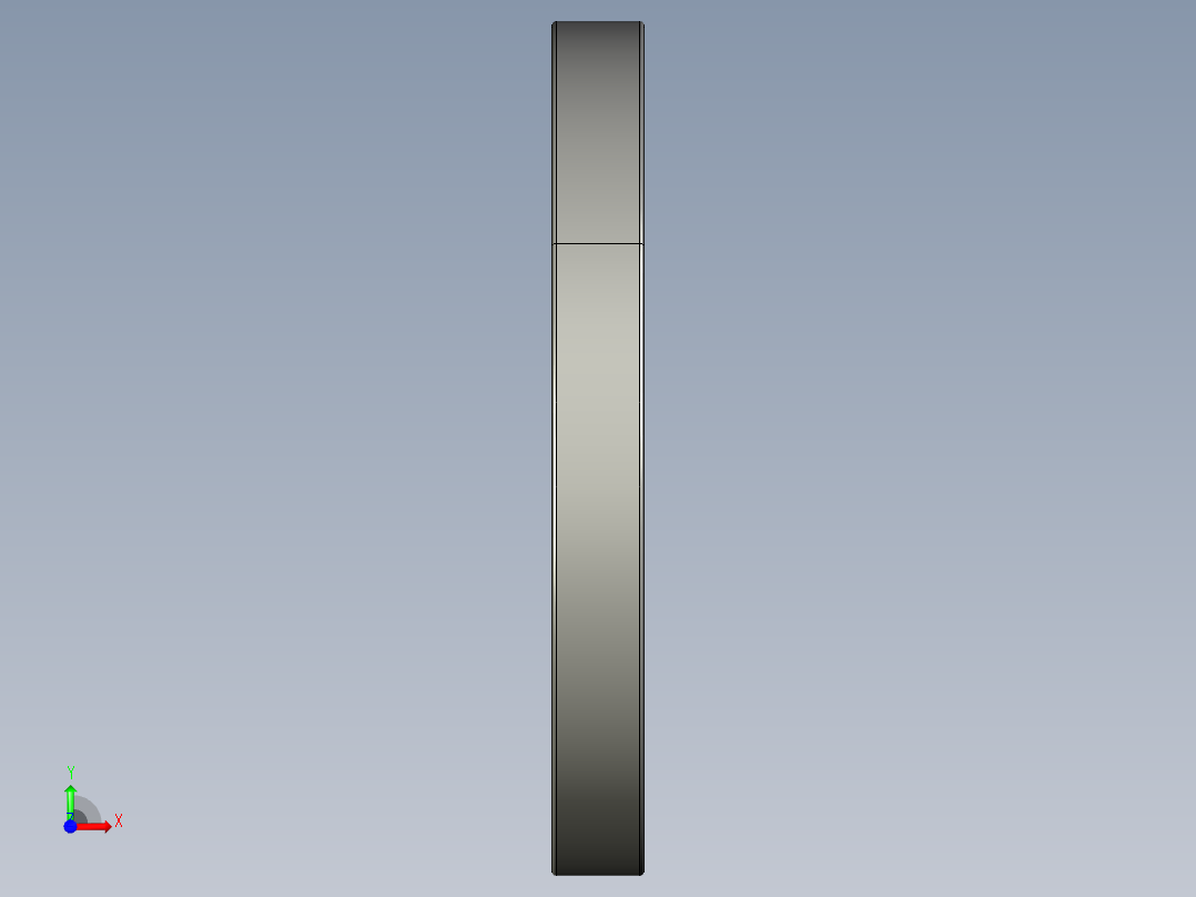 深沟球轴承16017前视图