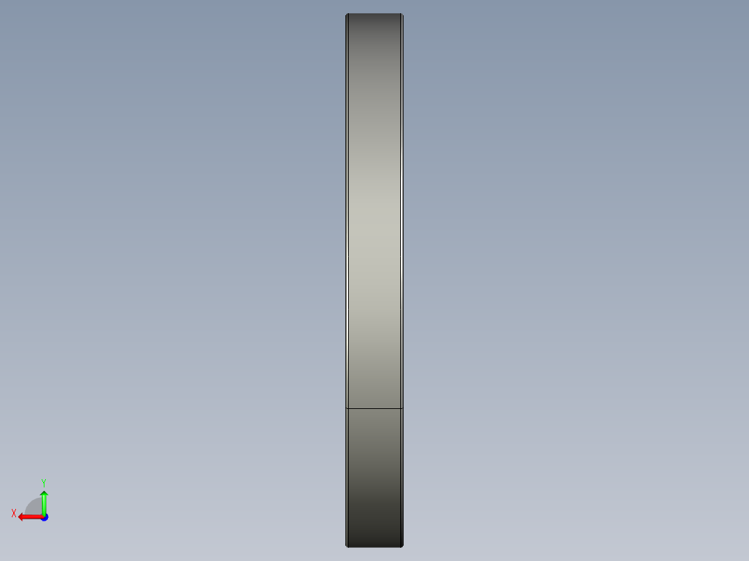 深沟球轴承16017后视图