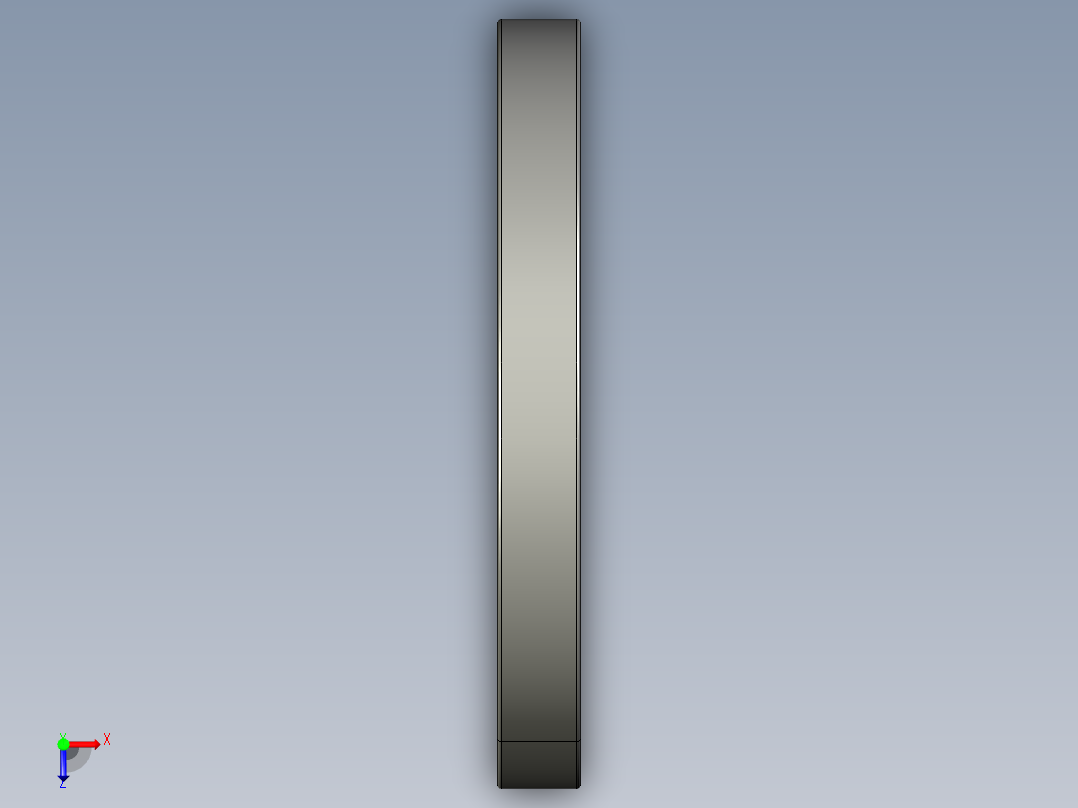 深沟球轴承16017俯视图