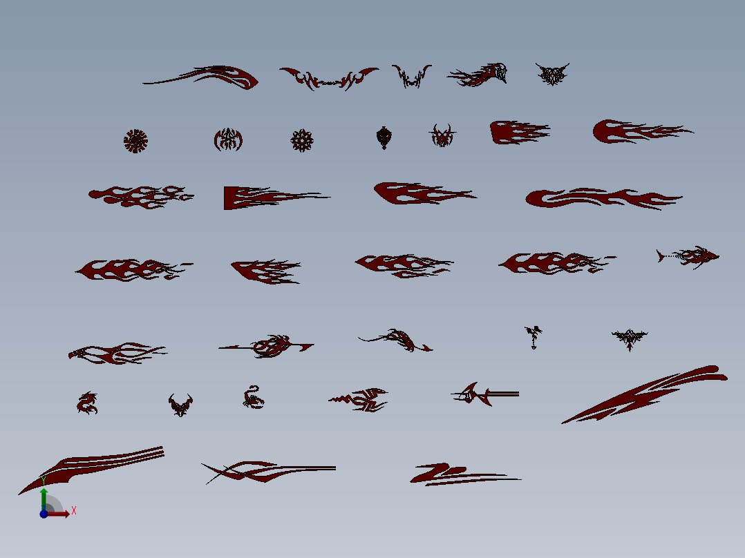 solidworks 35个部落<span style='color: red'>图标</span>