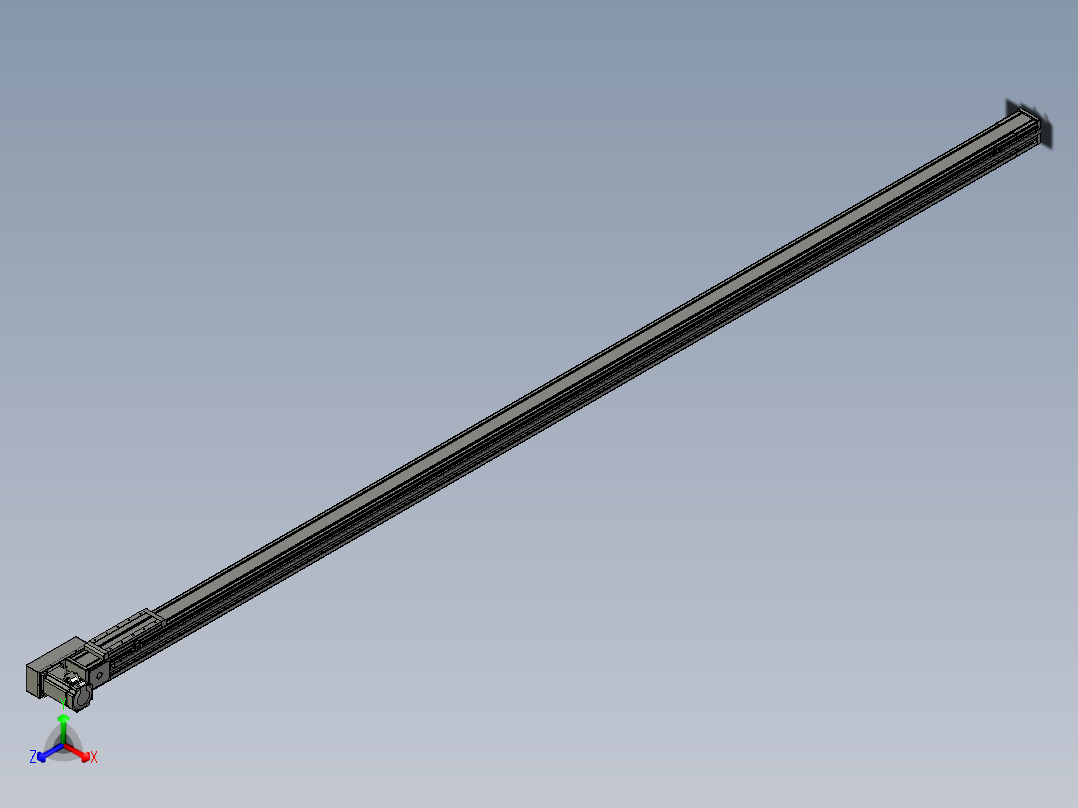 欧规系列-LB8-L75-S3400-BR-ZP75-C3正等轴测图