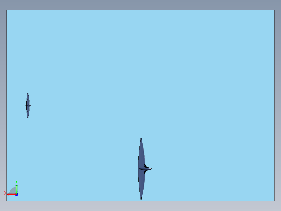 838 Aptilla AC40 单体船后视图