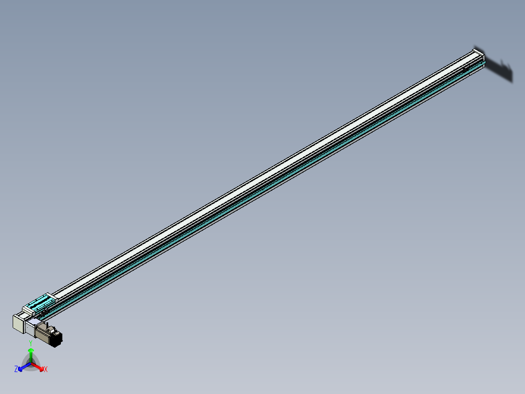 欧规系列-LB6A-L130-S2600-BL-ZP40-C3正等轴测图