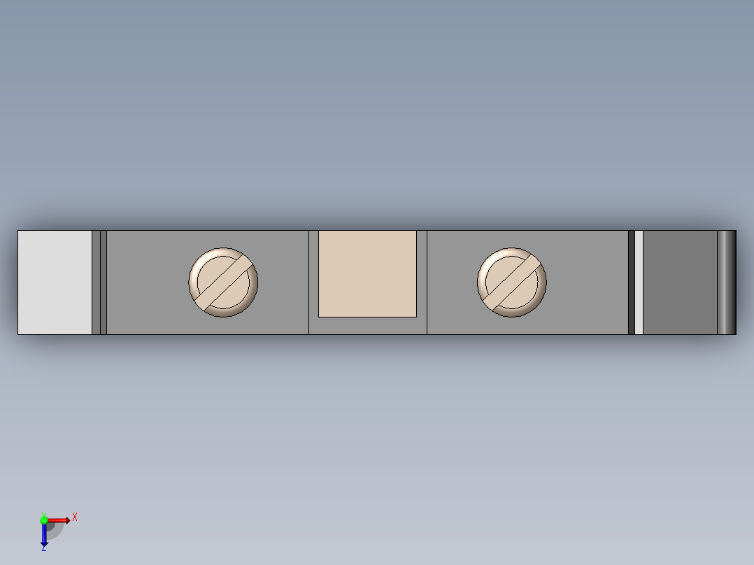 一些电子电气元件俯视图