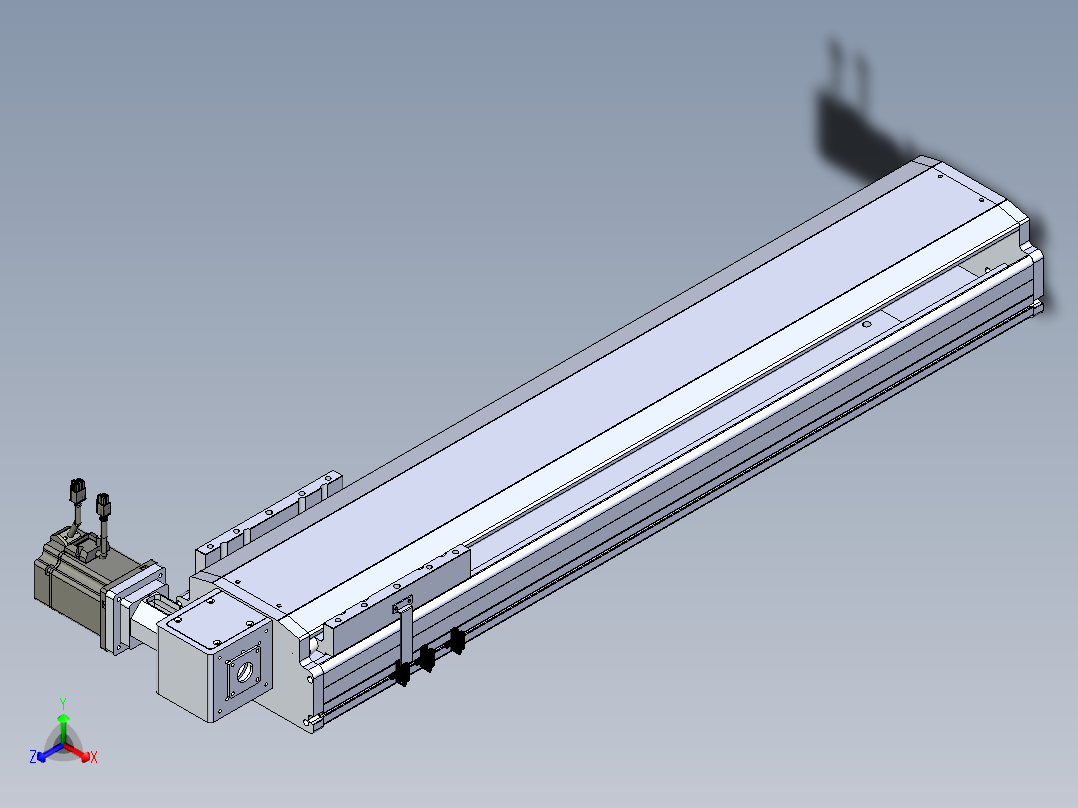 东锦同步带传动-直线滑台模组DH210B-L150-S750-BL-P750W-C3
