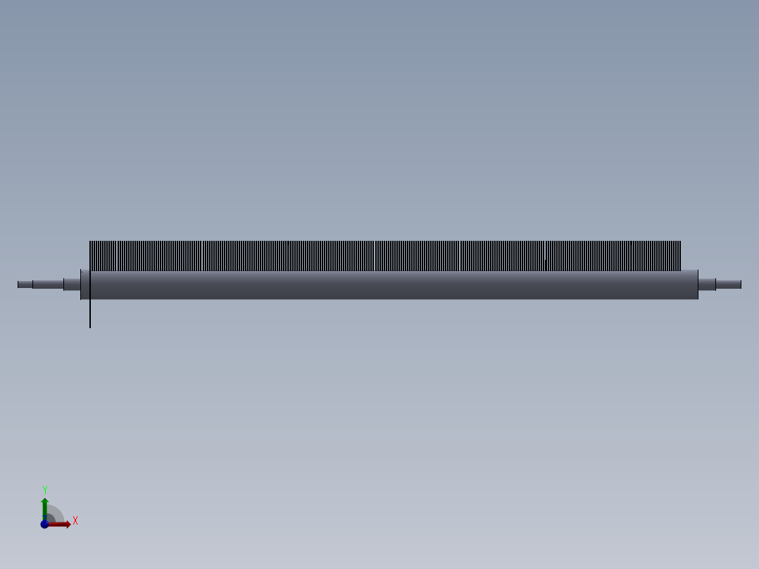 萝卜自动清洗机设计（含SW三维图+二维+说明书）前视图