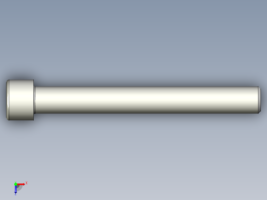 螺钉-DIN_912-M12x100.stp俯视图