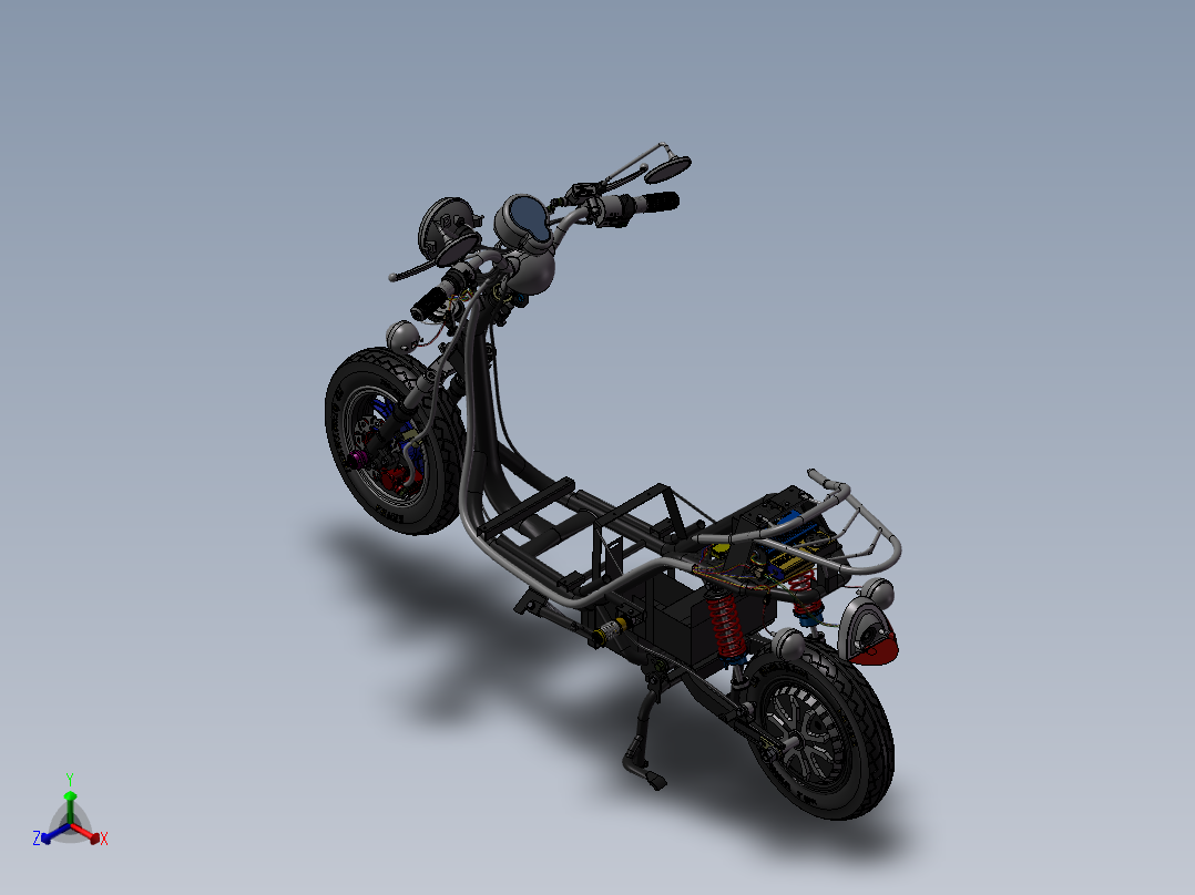 小龟王电动车总装图 <span style='color: red'>3D</span><span style='color: red'>图纸</span> <span style='color: red'>机械设备</span><span style='color: red'>设计</span><span style='color: red'>3D</span><span style='color: red'>模型</span><span style='color: red'>图纸</span> <span style='color: red'>设计</span><span style='color: red'>素材</span>