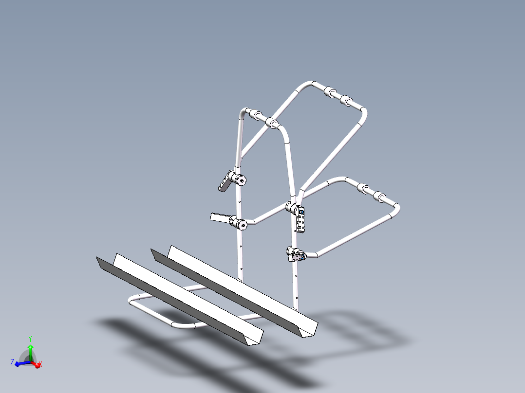 <span style='color: red'>自行车</span>固定<span style='color: red'>车架</span>设计3d图纸 汽车轿车固定移动<span style='color: red'>自行车</span><span style='color: red'>车架</span>3d模型+2d