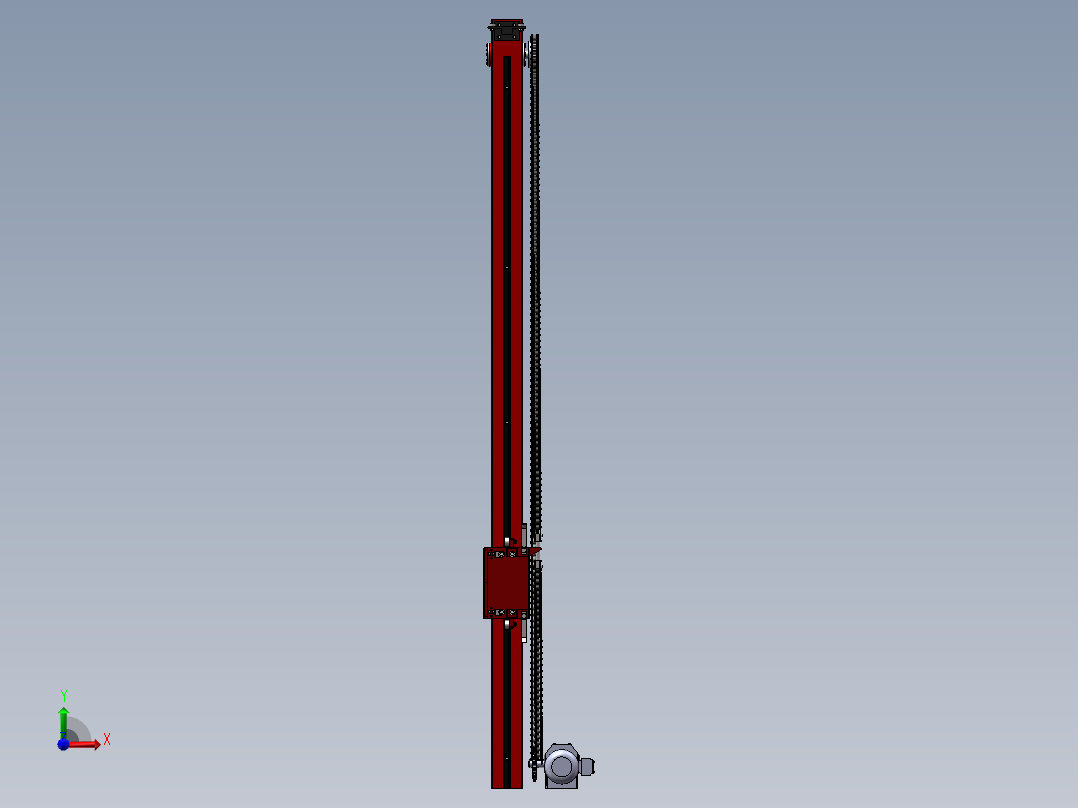 起升机构前视图