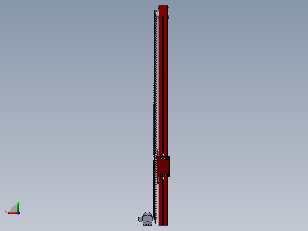 起升机构后视图