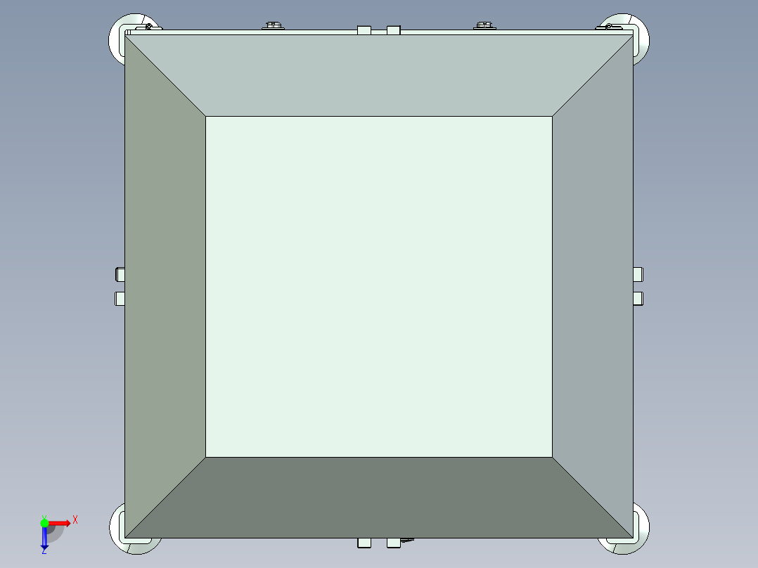 玉石磨抛机的设计俯视图