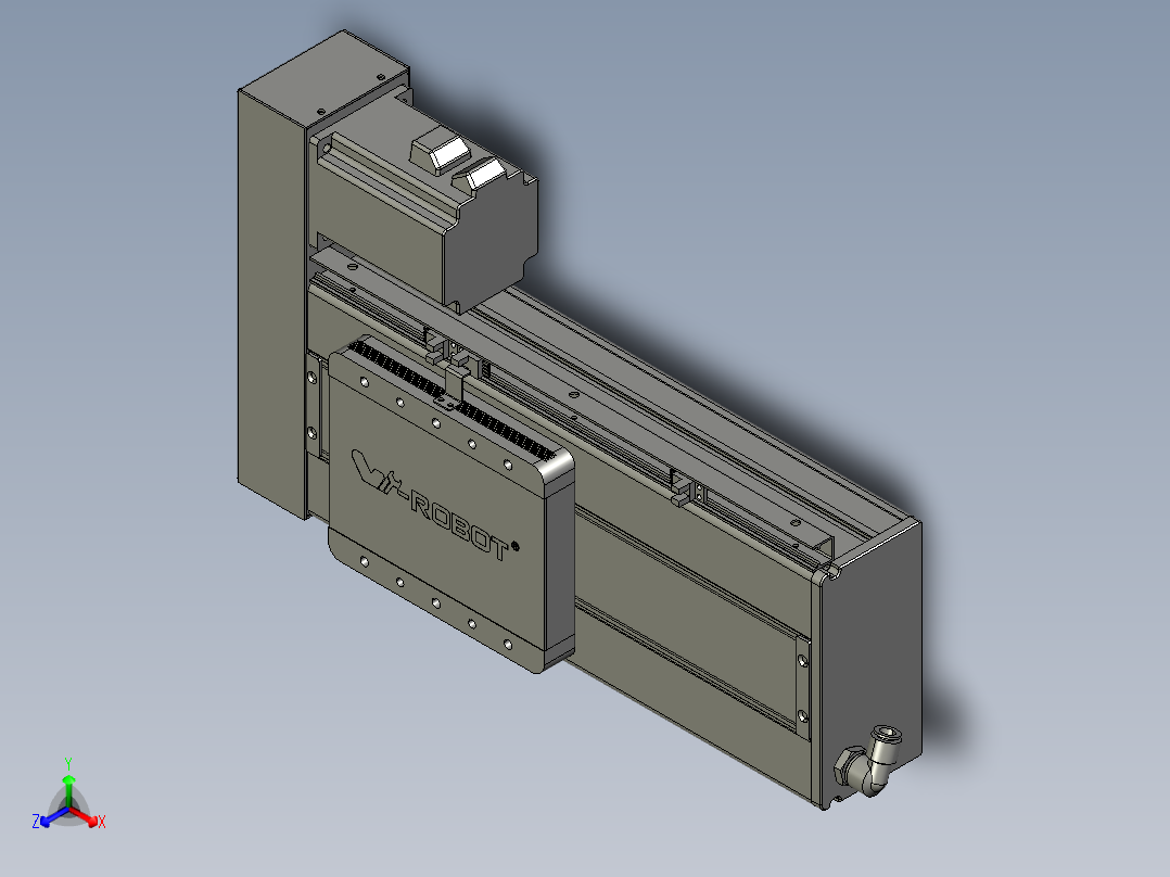 威洛博VC17-S150-BR-P75正等轴测图