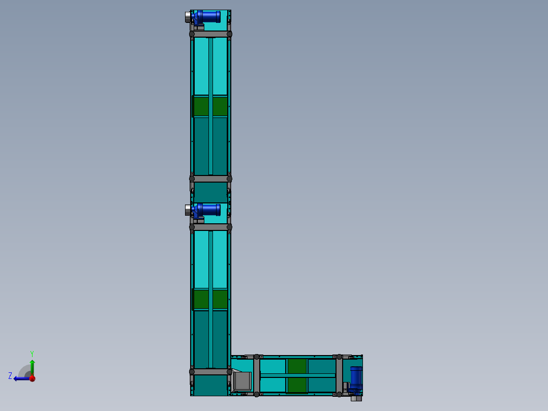 CONVEYOR SYSTEM右视图