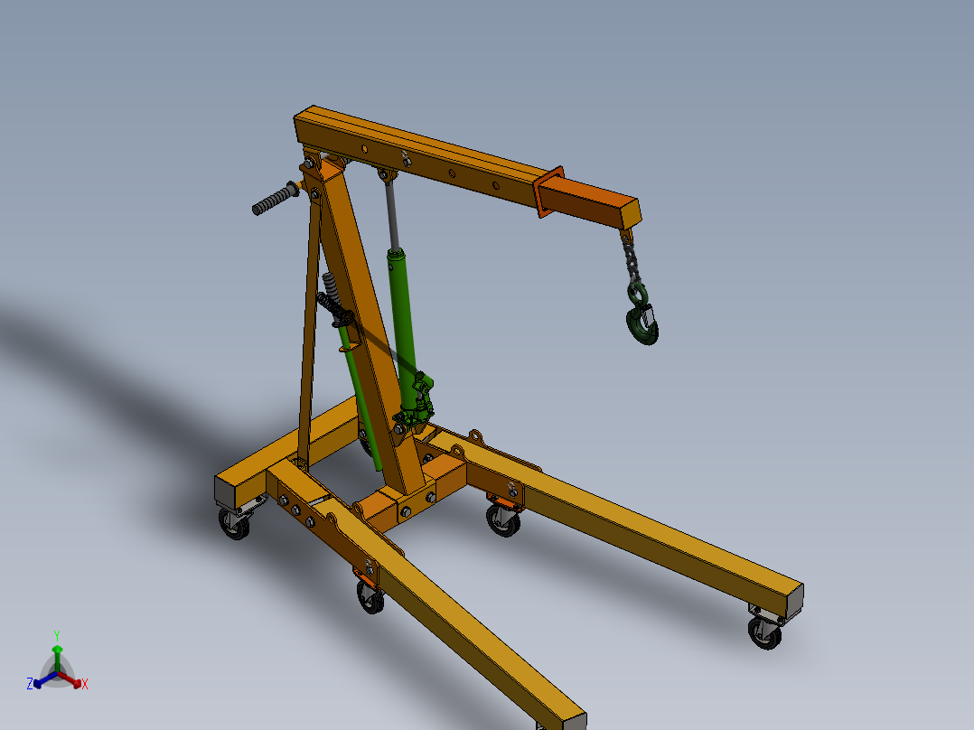 guincho移动式液压提升机计