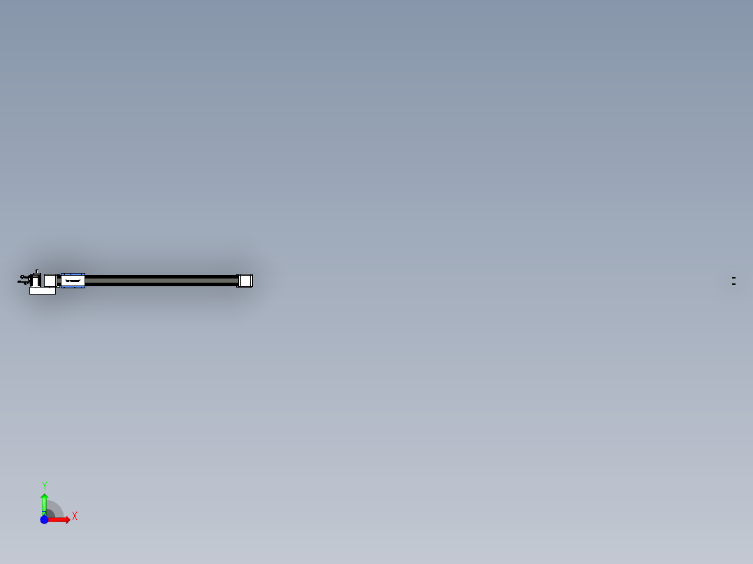 威洛博LB.GB同步带传动--欧规系列GB8-L96-S1150-BL-P75前视图