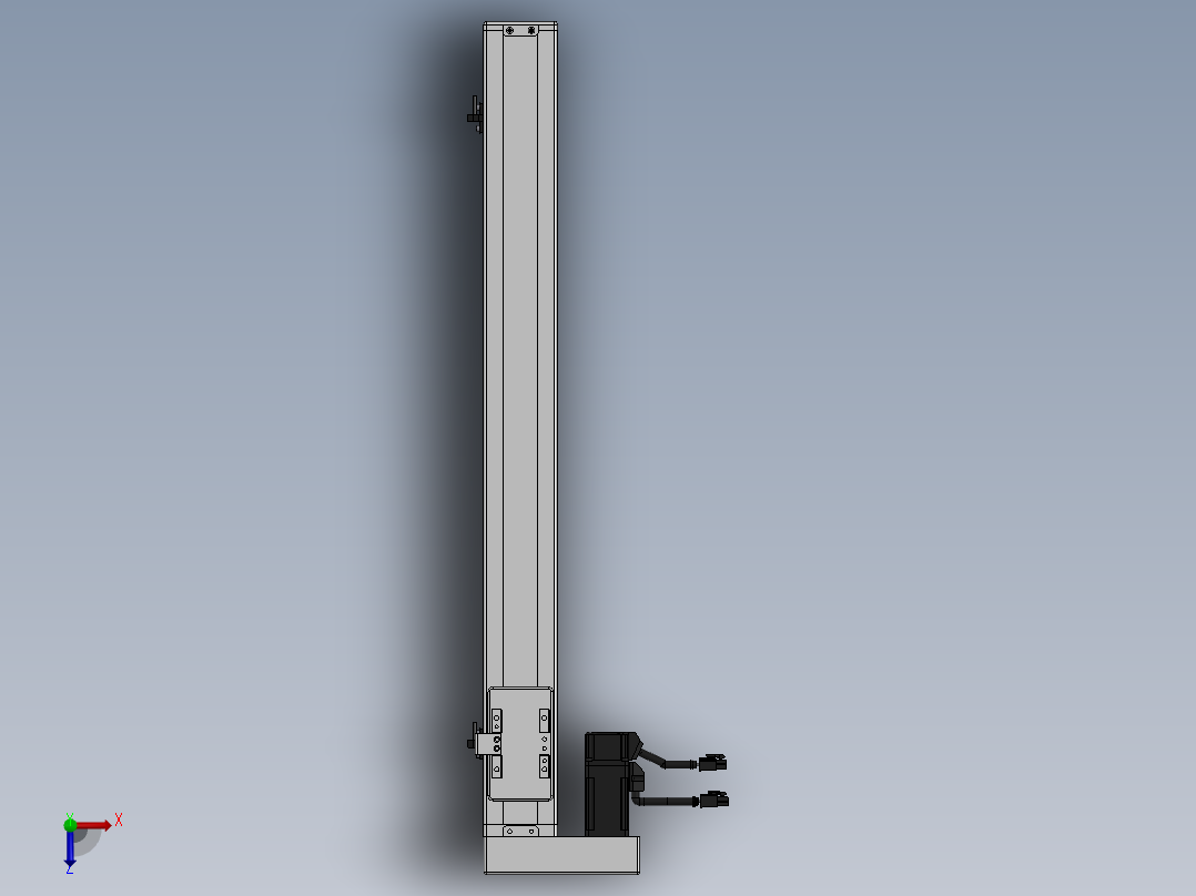 精密模组MY60-T10-550L-BL-P10B-C4-C俯视图