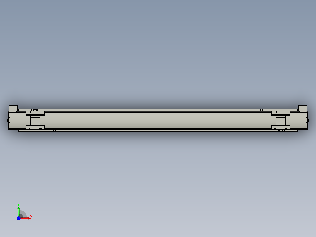 威洛博双电机滑台-VBF14S2-L50-S1700-BD-P40-C6前视图