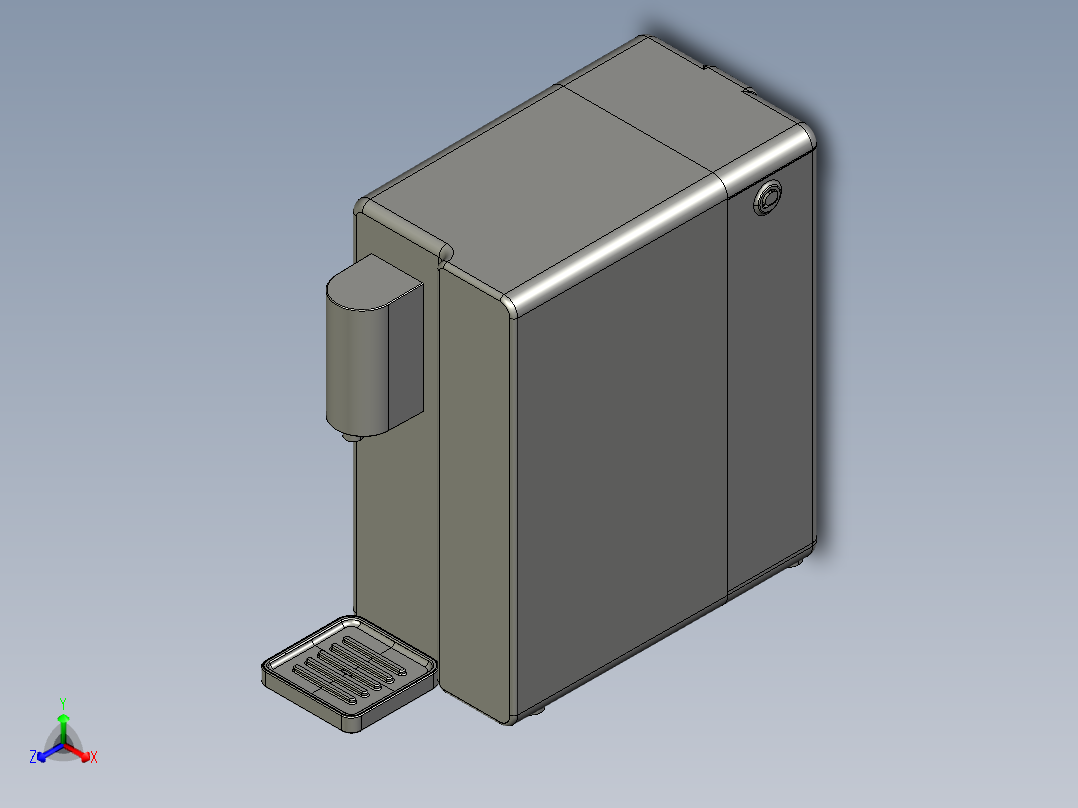 台式免安装净饮机1536375==100正等轴测图