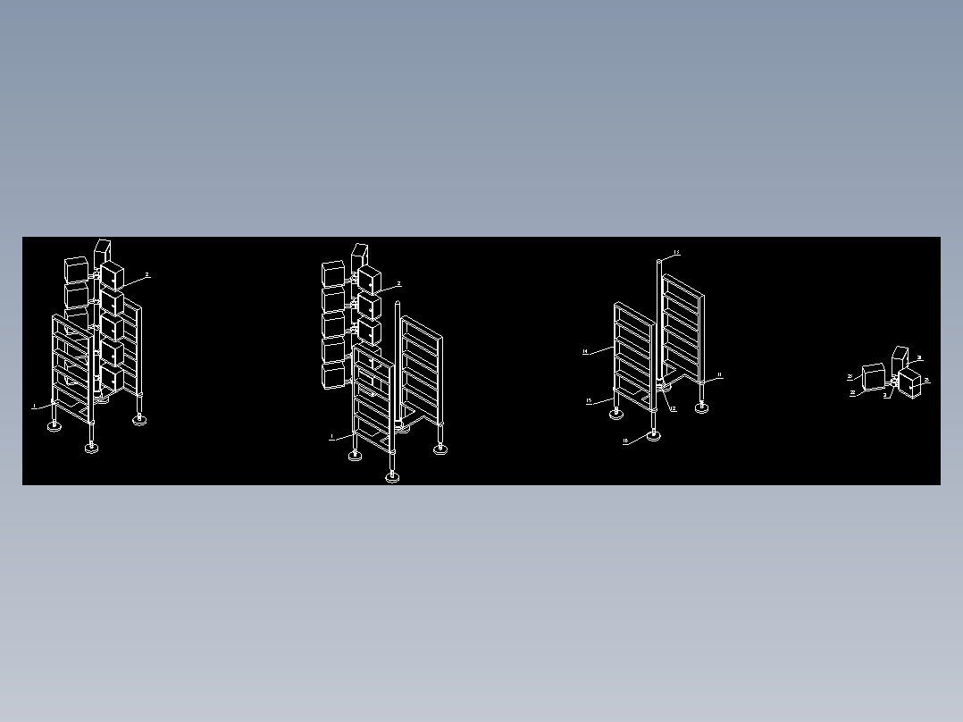 文档加密用文档存放装置