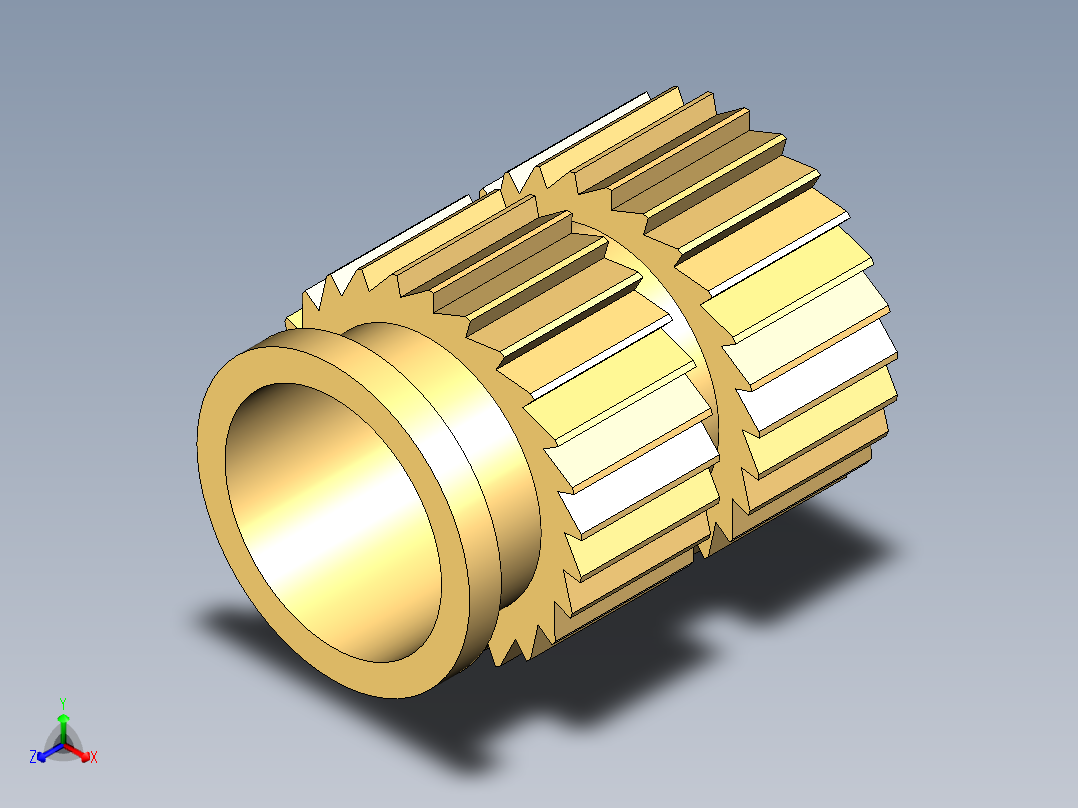 镶嵌铜螺母注塑用模型M2.5到M5