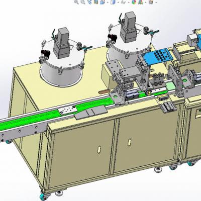 全自动点胶组装机 3D模型
