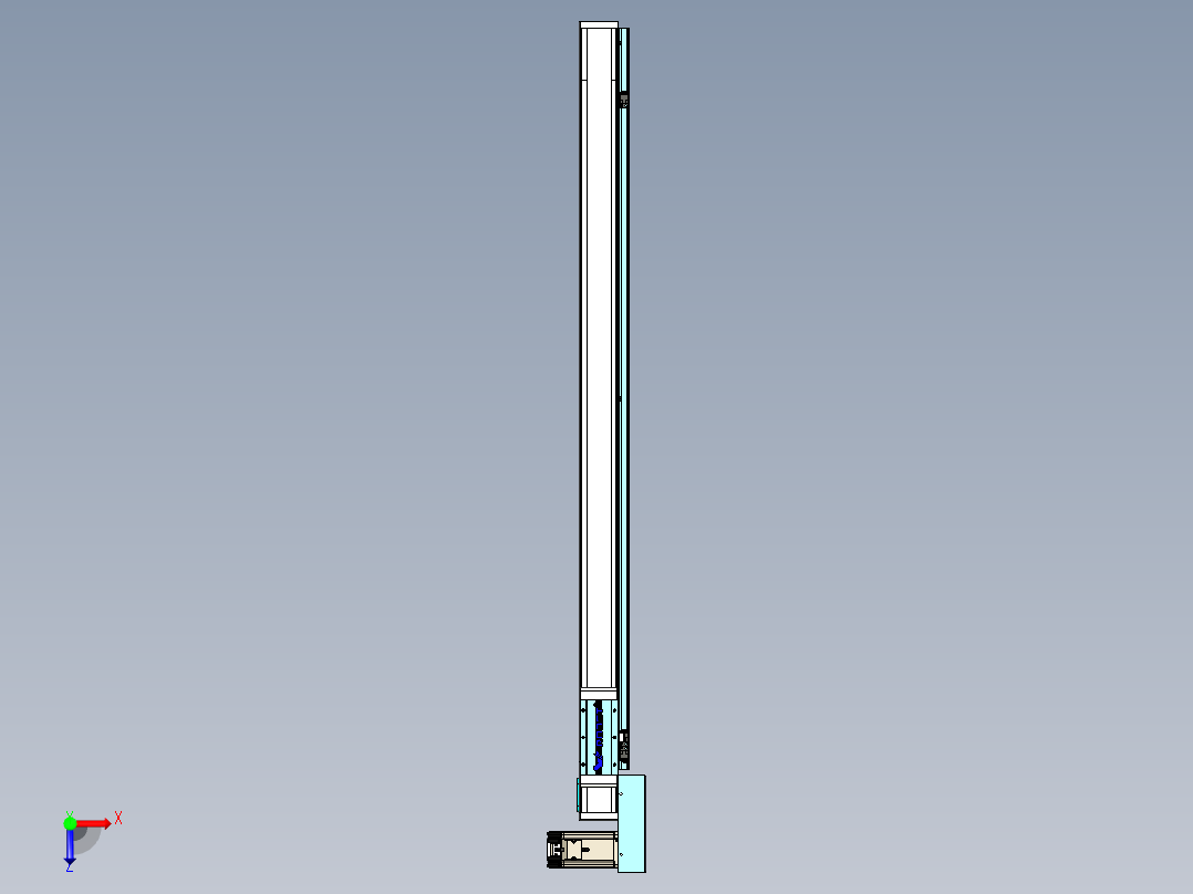 欧规系列-LB6A-L65-S1050-BL-ZP40-C3俯视图