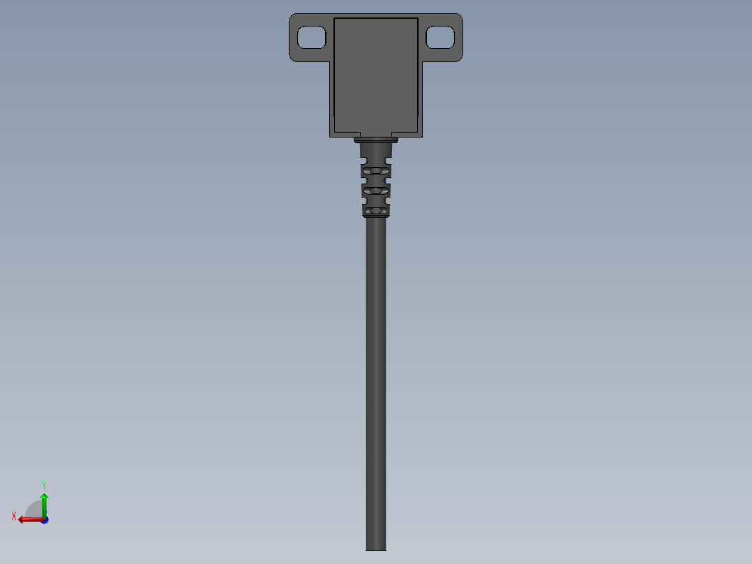 欧姆龙6系槽型光电（常用）导线引出型2M-EE-SX671-WR后视图