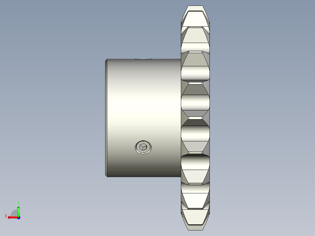 链轮-Sprocket_20-30-50-44_12-Y3后视图