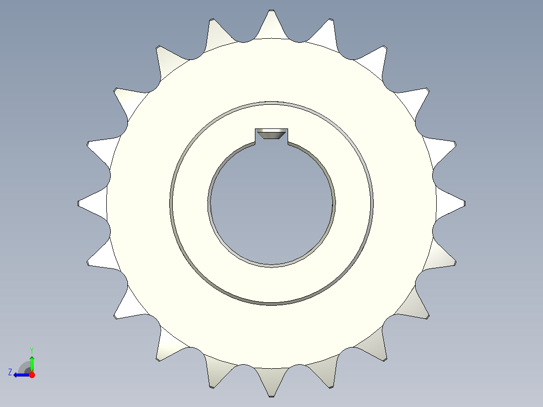 链轮-Sprocket_20-30-50-44_12-Y3右视图