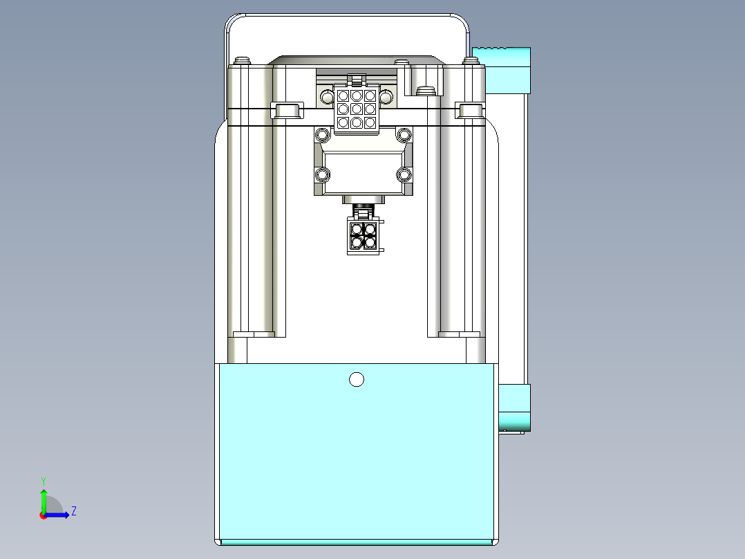 威洛博VBC同步带传动一无尘环境VBC14-L45-S250-BL-ZP75-C3左视图