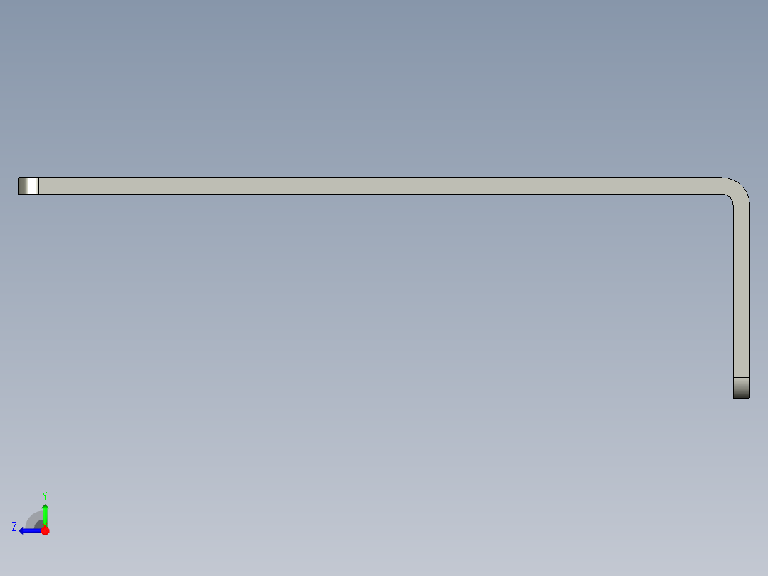 基恩士PZ-B701_kc图纸模型右视图