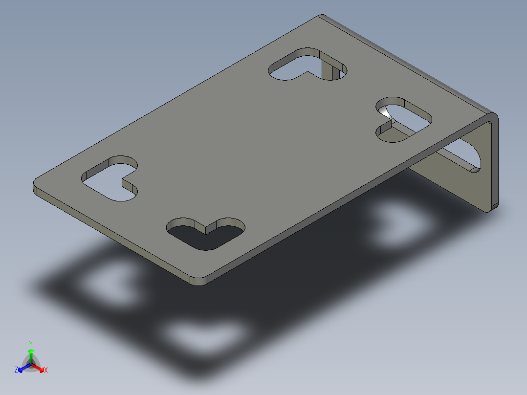 基恩士PZ-B701_kc图纸模型正等轴测图