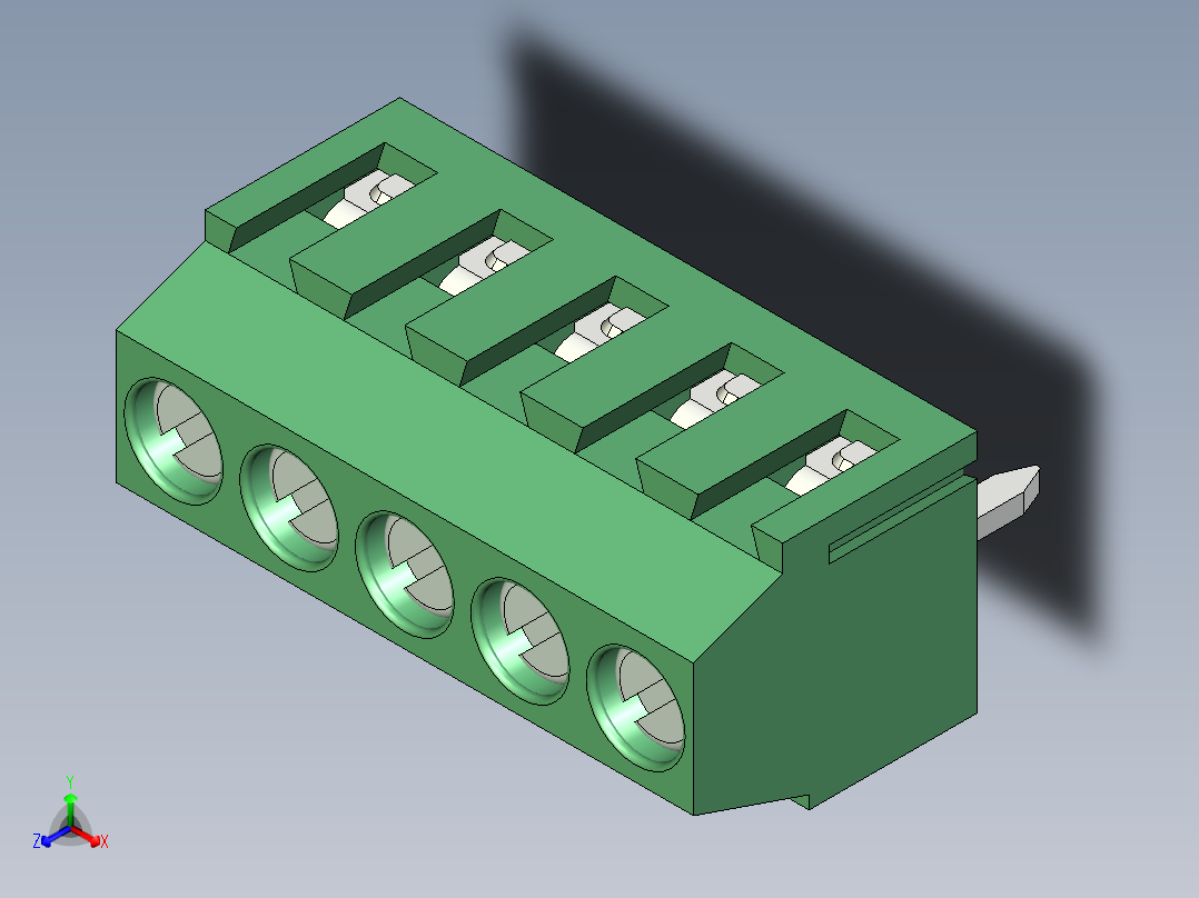 DG381-3.5-05P-14正等轴测图